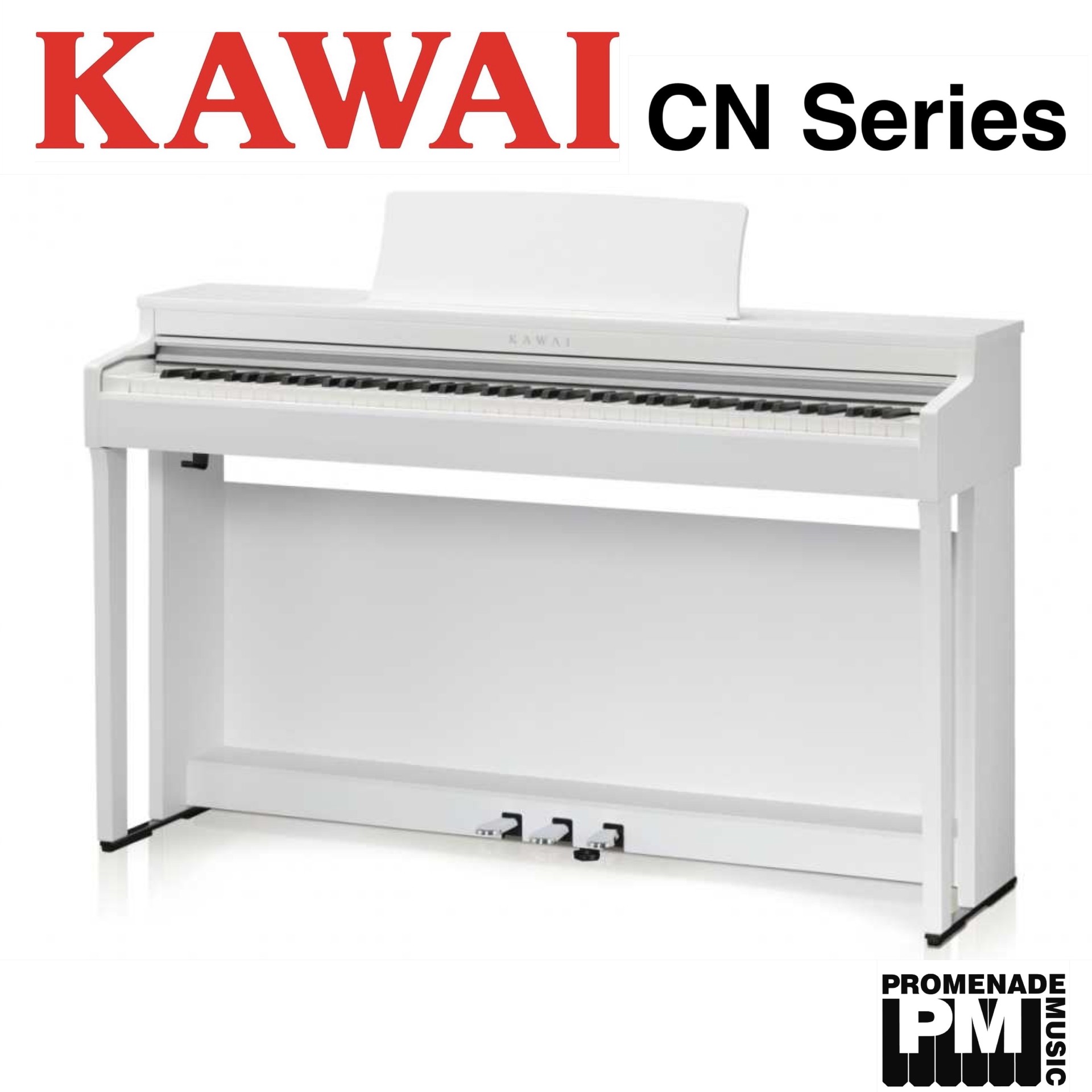 Kawai Cn201 In White