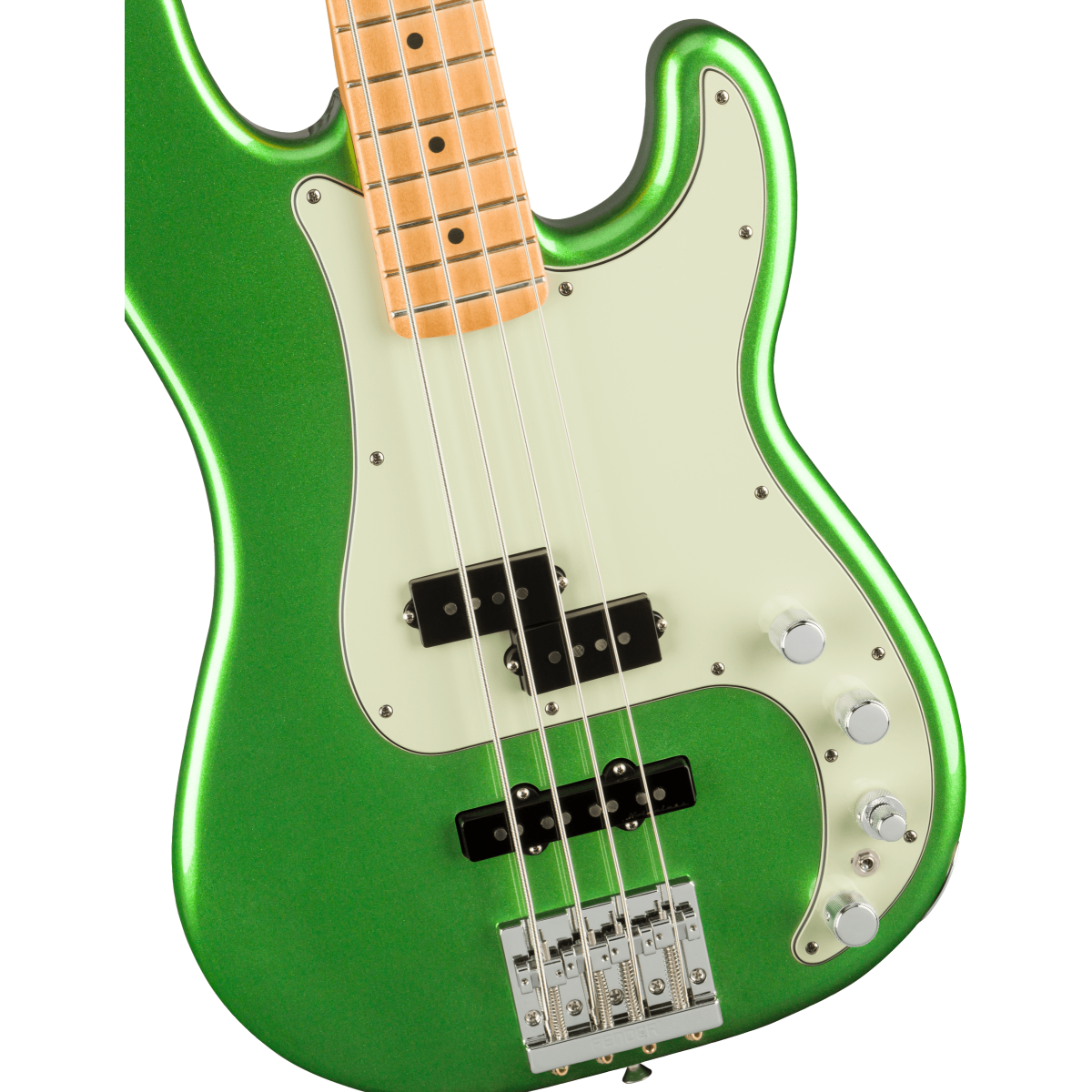 Fender Player Plus Precision Bass, Maple Fingerboard, Cosmic Jade