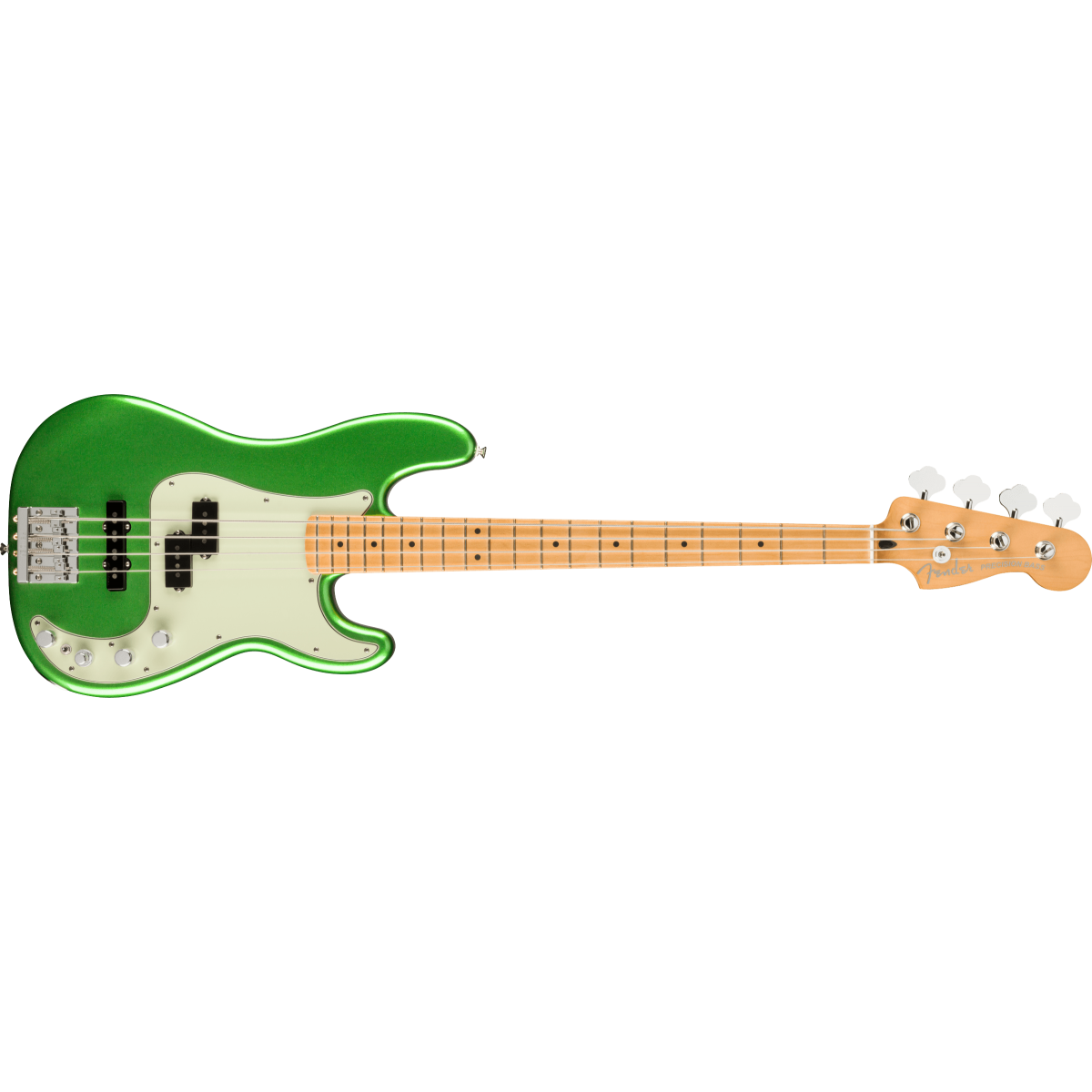 Fender Player Plus Precision Bass, Maple Fingerboard, Cosmic Jade