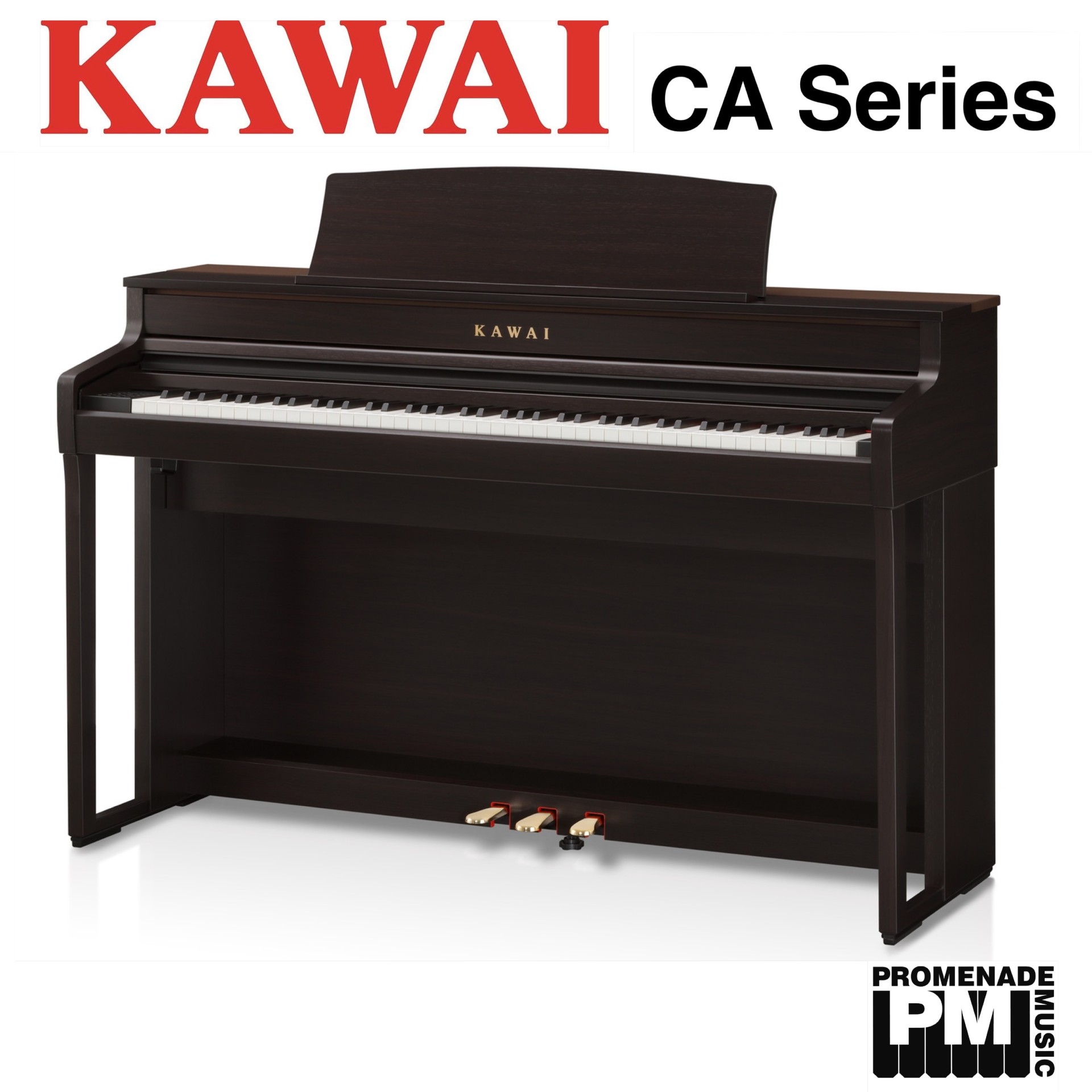 Kawai Ca501 Concert Artist Digital Piano In Rosewood Ca 501r