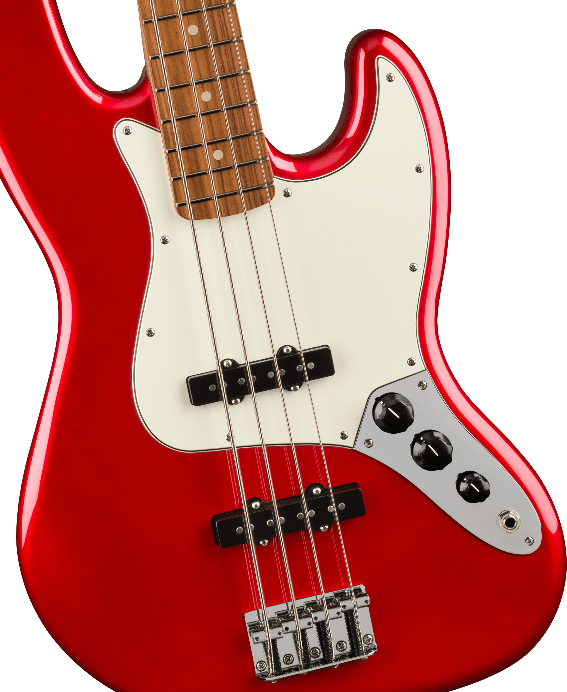 Fender Player Plus Precision Bass, Candy Apple Red - Promenade Music