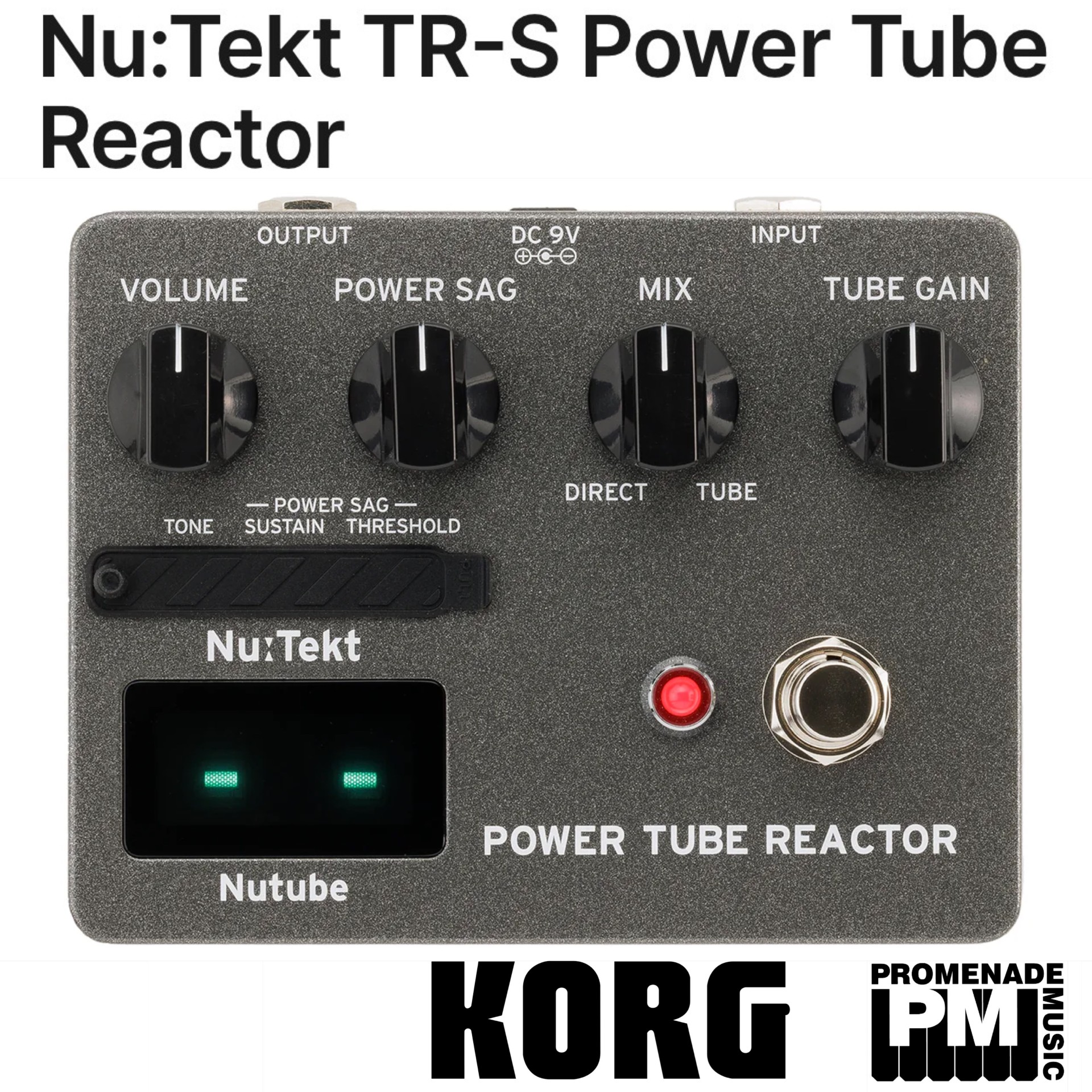 Korg Nu:Tekt TR-S Power Tube Reactor DIY Pedal