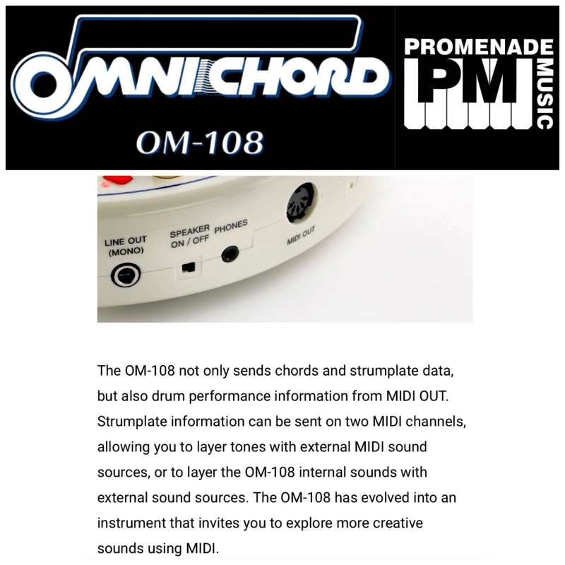 Suzuki OM108 Omnichord [OM-108] - Image 15