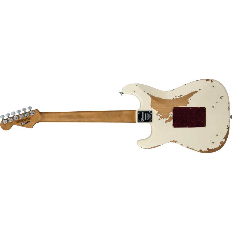 Charvel Super-Stock San Dimas Style 1 HH FR RW, Aged Arctic - Image 5