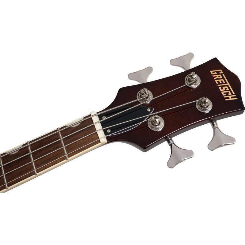Gretsch Streamliner Jet Club Bass Single-Cut, Havana Burst 2814304531 - Image 4